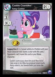 Size: 300x419 | Tagged: safe, enterplay, cookie crumbles, canterlot nights, g4, my little pony collectible card game, ccg, solo