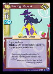 Size: 344x480 | Tagged: safe, enterplay, mare do well, canterlot nights, g4, my little pony collectible card game, the mysterious mare do well, ccg, solo