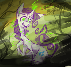 Size: 758x706 | Tagged: safe, artist:the-doodle-queen, rarity, g4, inspiration manifestation, female, inspirarity, solo