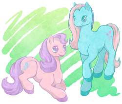 Size: 1230x1050 | Tagged: safe, artist:elaari, ivy, morning glory (g2), g2