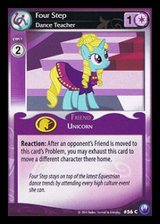 Size: 344x480 | Tagged: safe, four step, pony, unicorn, g4, canterlot nights, ccg, enterplay, female, mare, solo