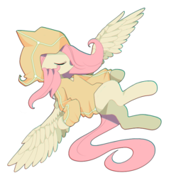 Size: 703x708 | Tagged: safe, artist:cosmichat, fluttershy, g4, clothes, female, simple background, solo, transparent background