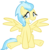 Size: 4909x4973 | Tagged: dead source, safe, artist:xebck, misty fly, pegasus, pony, g4, absurd resolution, cute, female, mare, simple background, solo, traditional art, transparent background, vector, wonderbolts