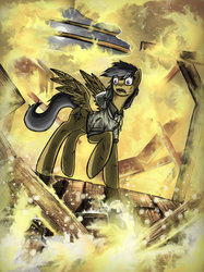 Size: 1024x1366 | Tagged: safe, artist:slawomiro, daring do, g4, female, solo