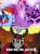 Size: 800x1080 | Tagged: safe, applejack, lord tirek, pinkie pie, rainbow dash, rarity, twilight sparkle, alicorn, pony, g4, dragonzball p, female, grammar error, hub logo, mare, meme, parody, rainbow power, twilight sparkle (alicorn)