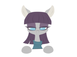 Size: 1294x970 | Tagged: safe, artist:burnoid096, maud pie, earth pony, pony, g4, female, looking at you, simple background, solo, transparent background, vector