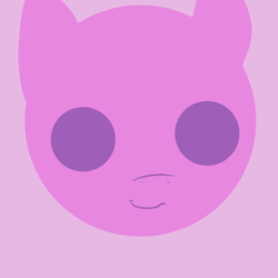 Size: 3000x3000 | Tagged: safe, artist:pikapetey, cute, high res, minimalist, portrait, smiling, solo