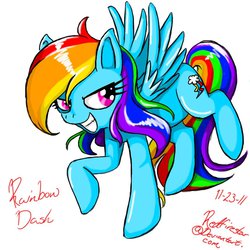 Size: 900x900 | Tagged: safe, artist:redfirestar, rainbow dash, g4, female, solo