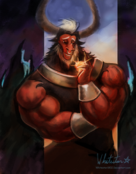 Size: 780x1000 | Tagged: safe, artist:whitestar1802, lord tirek, g4, twilight's kingdom, male, solo