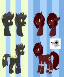 Size: 1024x1229 | Tagged: safe, artist:oddends, oc, oc only, oc:steel soul, oc:vanilla the changeling, changeling, changeling oc, reference sheet, yellow changeling