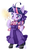 Size: 390x664 | Tagged: safe, artist:mococo, twilight sparkle, g4, bipedal, clothes, female, shoes, solo, stray strand