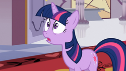 Size: 1365x768 | Tagged: safe, screencap, twilight sparkle, pony, unicorn, g4, my little pony: friendship is magic, the crystal empire, female, solo, unicorn twilight