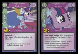 Size: 696x480 | Tagged: safe, enterplay, twilight sparkle, canterlot nights, g4, my little pony collectible card game, ccg