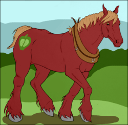 Size: 891x868 | Tagged: safe, artist:letrasiant, big macintosh, earth pony, pony, g4, hoers, male, realistic, solo, stallion