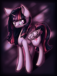 Size: 616x829 | Tagged: safe, artist:peachykat, twilight sparkle, alicorn, pony, g4, female, mare, solo, twilight sparkle (alicorn)