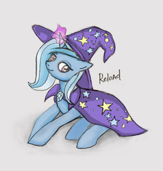 Size: 1189x1247 | Tagged: safe, artist:kassberke, trixie, pony, unicorn, g4, female, mare, solo