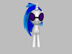 Size: 2000x1500 | Tagged: safe, dj pon-3, vinyl scratch, ponylumen, g4, 3d pony creator, female, solo