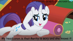 Size: 1280x720 | Tagged: safe, edit, edited screencap, screencap, rarity, g4, lesson zero, butt, diverse-mlp-headcanons, draw me like one of your french girls, fainting couch, fake, female, headcanon, lmfao, parody, plot, pose, rearity, sexy, solo