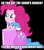 Size: 2103x2379 | Tagged: safe, pinkie pie, equestria girls, g4, condescending pinkie pie, female, high res, image macro, meme, op started shit, solo