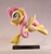 Size: 800x848 | Tagged: safe, artist:frozenpyro71, fluttershy, g4, action pose, craft, irl, sculpture, solo, spread wings