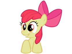 Size: 1600x1200 | Tagged: safe, artist:kuren247, apple bloom, g4, female, simple background, solo, transparent background, vector