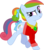 Size: 1031x1169 | Tagged: safe, artist:hawk9mm, artist:kaylathehedgehog, rainbow dash, rainbow dash (g3), earth pony, pony, g3, g4, bow, clothes, element of hope, elements of harmony, female, g3 to g4, generation leap, hair bow, jewelry, mare, necklace, rainbow dash always dresses in style, simple background, solo, tail bow, transparent background