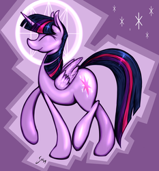 Size: 1818x1947 | Tagged: safe, artist:saliantsunbreeze, twilight sparkle, alicorn, pony, g4, female, mare, solo, twilight sparkle (alicorn)