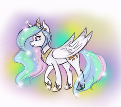 Size: 1548x1360 | Tagged: safe, artist:sparklingneptune, princess celestia, g4, female, solo