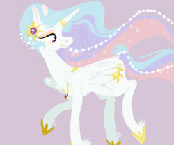 Size: 788x660 | Tagged: safe, artist:sugaryboogary, princess celestia, g4, female, solo