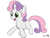 Size: 4200x3150 | Tagged: safe, artist:tomtornados, derpibooru exclusive, sweetie belle, g4, cute, diasweetes, female, solo