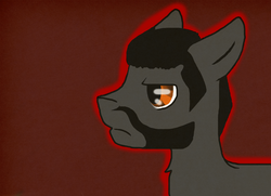 Size: 1224x887 | Tagged: safe, artist:that-one-outcast, pony, lee everett, ponified, solo, the walking dead