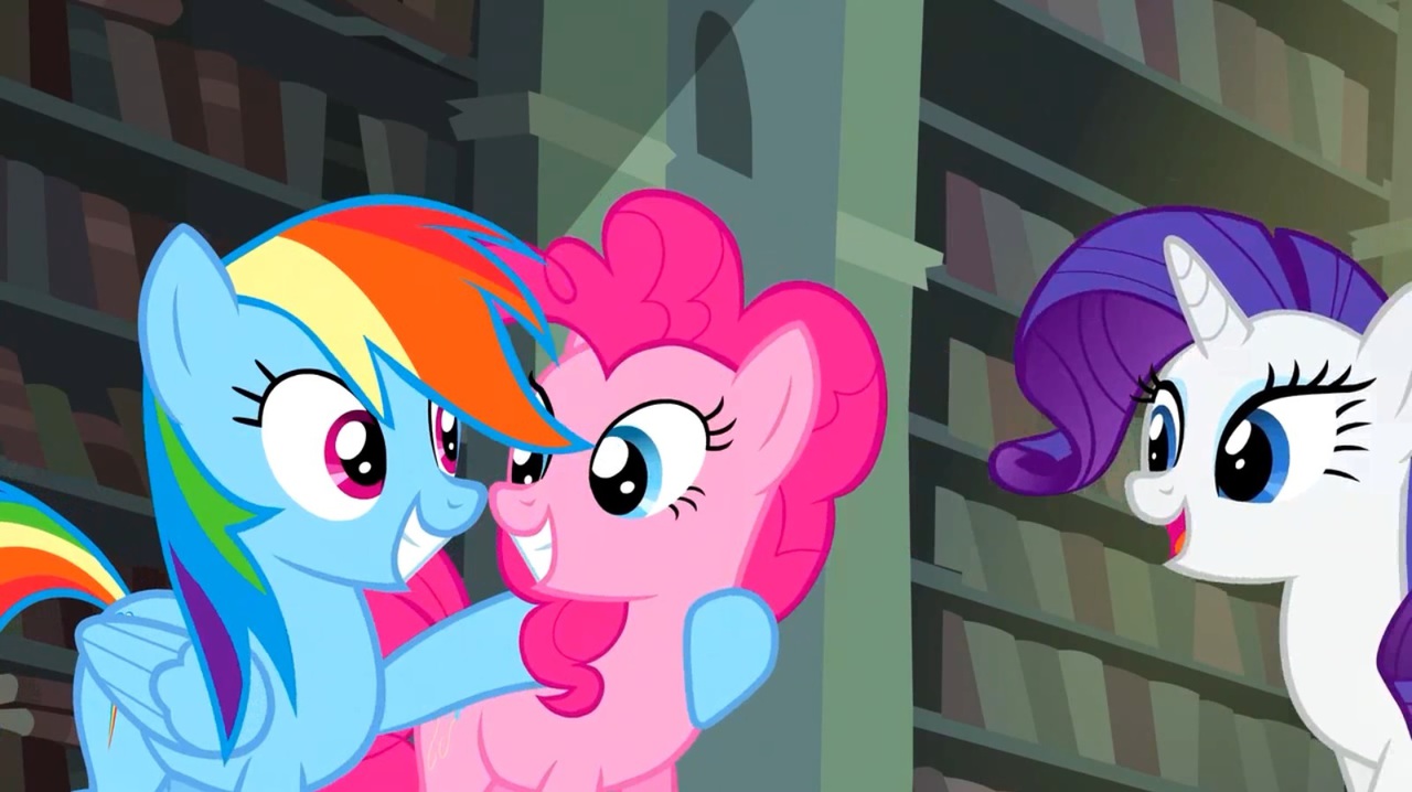 Safe Screencap Pinkie Pie Rainbow Dash Rarity Pony G Twilight S Kingdom