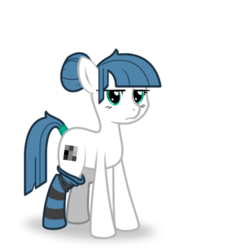 Size: 500x500 | Tagged: safe, artist:opeegenetalia, oc, oc only, oc:opeegenetalia, /mlp/ genitaliations, clothes, socks, solo, striped socks, thigh highs