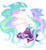 Size: 1600x1735 | Tagged: safe, artist:falleninthedark, princess celestia, twilight sparkle, alicorn, pony, g4, female, mare, twilight sparkle (alicorn)