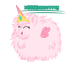 Size: 2220x1926 | Tagged: safe, artist:knight-of-bacon, oc, oc only, oc:fluffle puff, alicorn, pony, alicorn oc, alicornified, flufflecorn, princess, race swap, solo