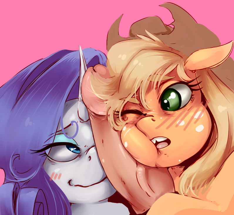 Explicit Artist Sundown Applejack Rarity Human Pony G