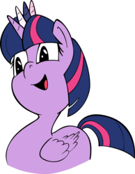 Size: 4136x5331 | Tagged: safe, artist:flowbish, artist:lilfunkman, twilight sparkle, alicorn, pony, g4, twilight's kingdom, absurd resolution, blank flank, female, horn, horns, multiple horns, solo, twilight sparkle (alicorn)