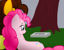 Size: 703x546 | Tagged: safe, artist:biosonic100, artist:kilarbos, edit, cheese sandwich, pinkie pie, pokey pierce, g4, anti-shipping, drama, female, male, ship:cheesepie, ship:pokeypie, shipping, shipping war, straight