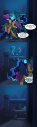 Size: 1280x4389 | Tagged: safe, artist:darkflame75, princess luna, scootaloo, bat pony, pony, g4, bat ponified, comic, race swap, scootabat, student of the night, tumblr