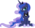 Size: 5000x4008 | Tagged: safe, artist:ex-machinart, princess luna, alicorn, pony, g4, absurd resolution, female, frown, glare, grumpy, looking at you, mare, simple background, sitting, solo, transparent background, vector