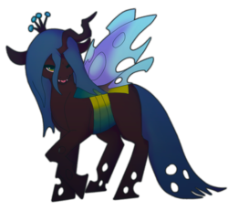 Size: 1072x989 | Tagged: dead source, safe, artist:melissar1, queen chrysalis, changeling, changeling queen, g4, female, solo