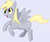 Size: 1806x1500 | Tagged: safe, artist:partes, derpy hooves, pegasus, pony, g4, female, mare, solo