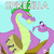 Size: 549x552 | Tagged: safe, edit, edited screencap, screencap, rarity, spike, dragon, pony, unicorn, g4, official, secret of my excess, coils, cropped, duo, female, fire ruby, greed spike, hub logo, male, mare, spikezilla, the hub, water tower