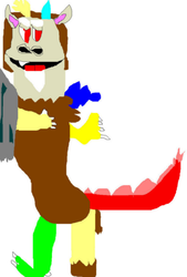 Size: 610x900 | Tagged: safe, artist:falconlobo, discord, g4, 1000 hours in ms paint, male, ms paint, solo