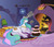 Size: 1280x1090 | Tagged: safe, artist:ronniesponies, artist:tamalesyatole, princess celestia, g4, butt, cake, cakelestia, female, plot, solo, sunbutt