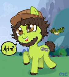 Size: 673x747 | Tagged: safe, artist:mcponyponypony, pony, cute, game grumps, grumpabetes, jacques, jontron, jontron thread, nostalgia critic thread, ponified, solo