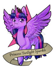 Size: 786x1017 | Tagged: safe, artist:crazy-luna, twilight sparkle, alicorn, pony, g4, female, mare, solo, twilight sparkle (alicorn)