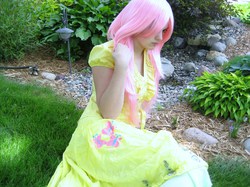 Size: 2814x2108 | Tagged: safe, artist:lilium666, fluttershy, human, g4, cosplay, high res, irl, irl human, photo, solo