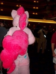 Size: 768x1024 | Tagged: safe, pinkie pie, human, g4, cosplay, fursuit, irl, irl human, photo