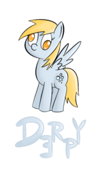 Size: 600x1000 | Tagged: safe, artist:d3rpy, derpy hooves, pegasus, pony, g4, female, mare, solo